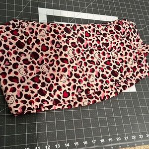 Hello kitty cuffed pants